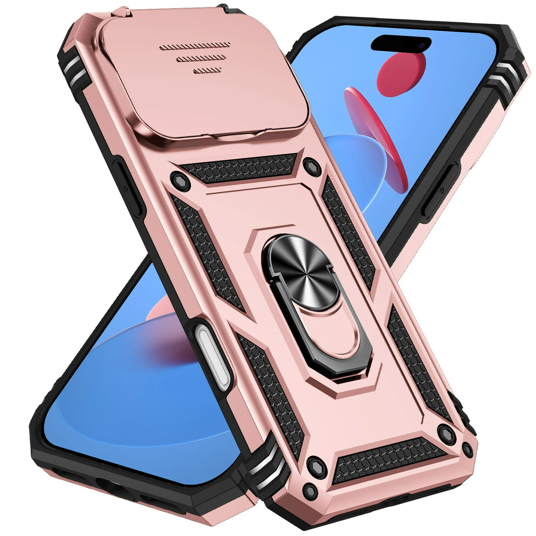 Robuste Outdoor/Magnet Hülle/Case mit klappbarer Kameraabdeckung für iPhone 17 Pro, 17 Pro Max | ZITOCASES®