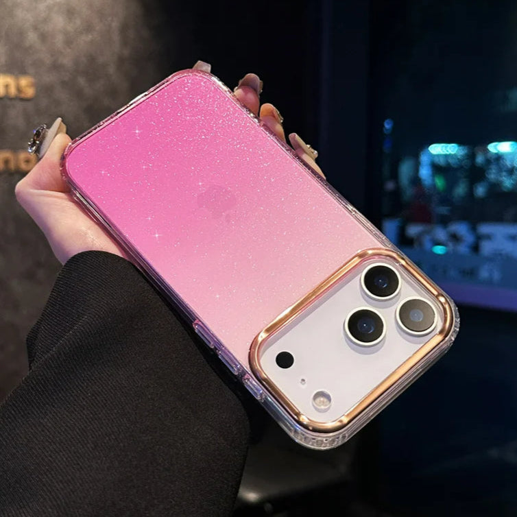 Glitzer/Farbverlauf Silikon Hülle/Case für iPhone 17 Pro, 17 Pro Max | ZITOCASES®
