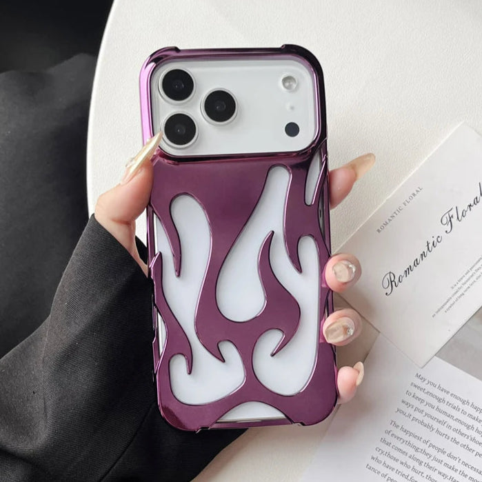 3D Feuer/Flammen Design Hülle/Case für iPhone 17 Pro, 17 Pro Max | ZITOCASES®