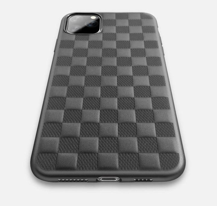 Edle Karierte Soft Hülle/Case für iPhone 16, 15, 14-Serie | ZITOCASES®