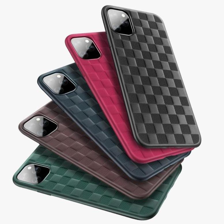 Edle Karierte Soft Hülle/Case für iPhone 16, 15, 14-Serie | ZITOCASES®