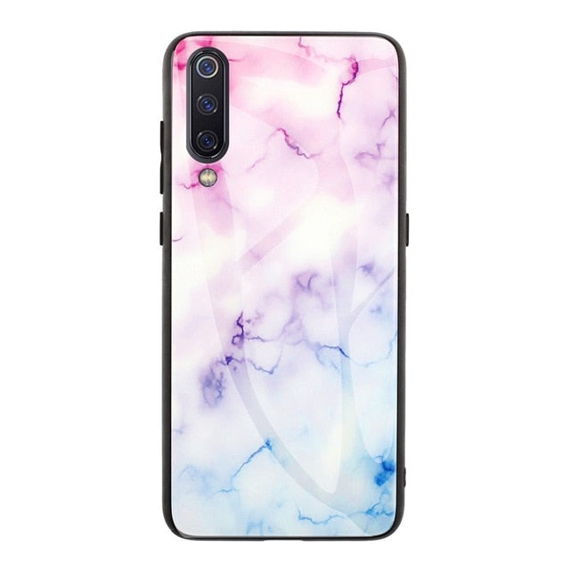 Marmor Optik Panzerglas Hülle/Case verschiedene Motive für Xiaomi 14-Serie | ZITOCASES®