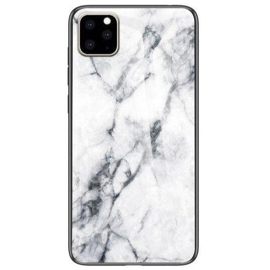 Marmor Optik Panzerglas Hülle/Case verschiedene Motive für Google Pixel 9, 8-Serie | ZITOCASES®