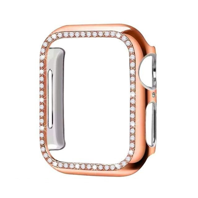 Chrom-Glitzer/Diamant Hülle/Case für alle Apple Watch Modelle (2) | ZITOCASES®