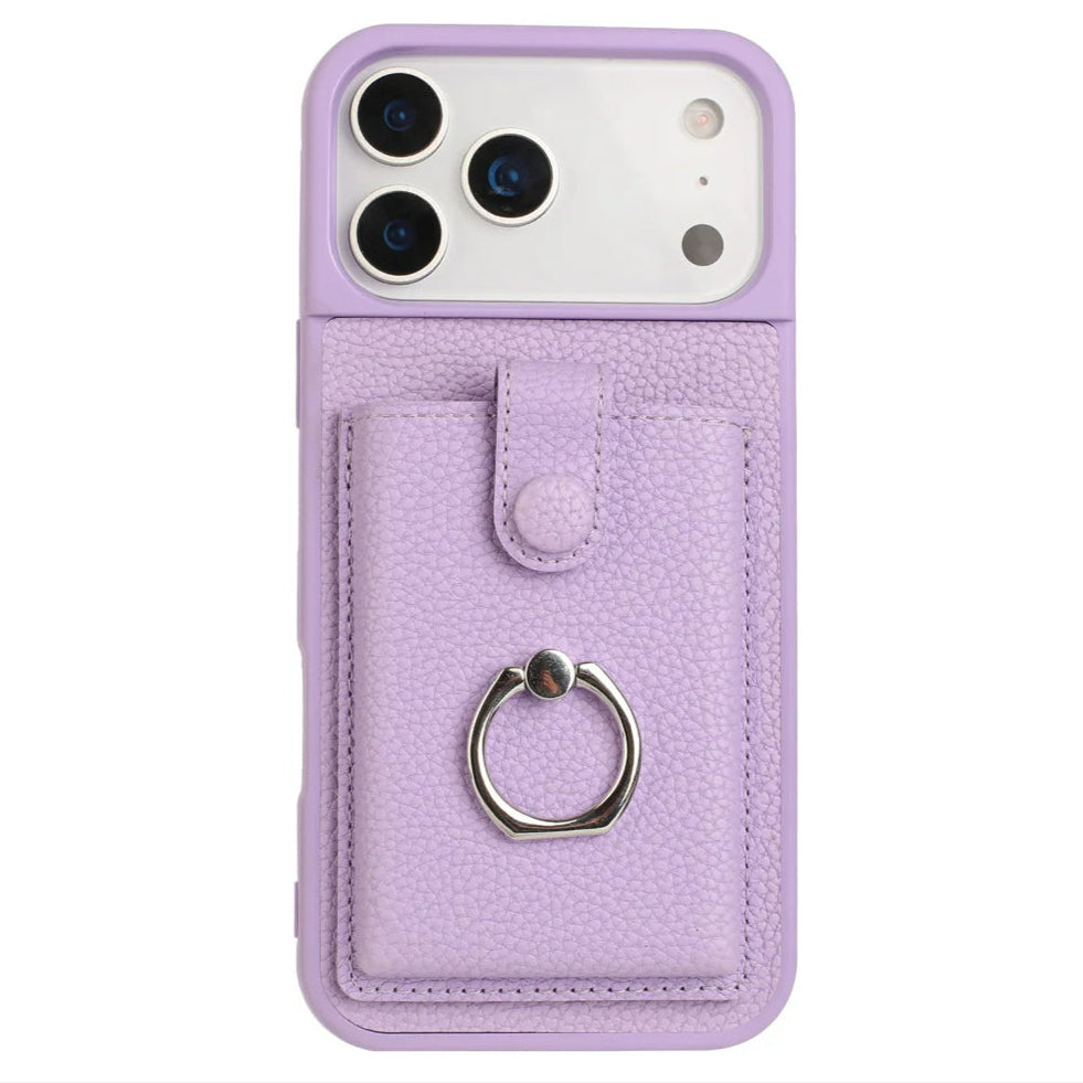 Kunstleder/Kartenfach Ring Hülle/Case für iPhone 17 Pro, 17 Pro Max | ZITOCASES®