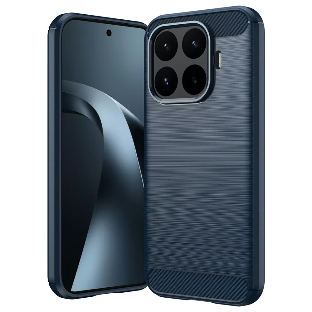 Metallstruktur/Carbon Optik Silikon Hülle/Case für Xiaomi 17T, 17T Pro | ZITOCASES®
