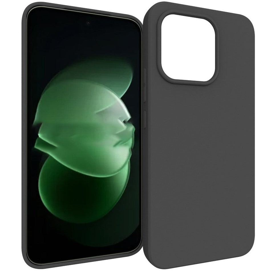 Dünne/Schwarze Silikon Hülle/Case für Xiaomi Redmi Note 17, 17 Pro, 17 Pro Max
