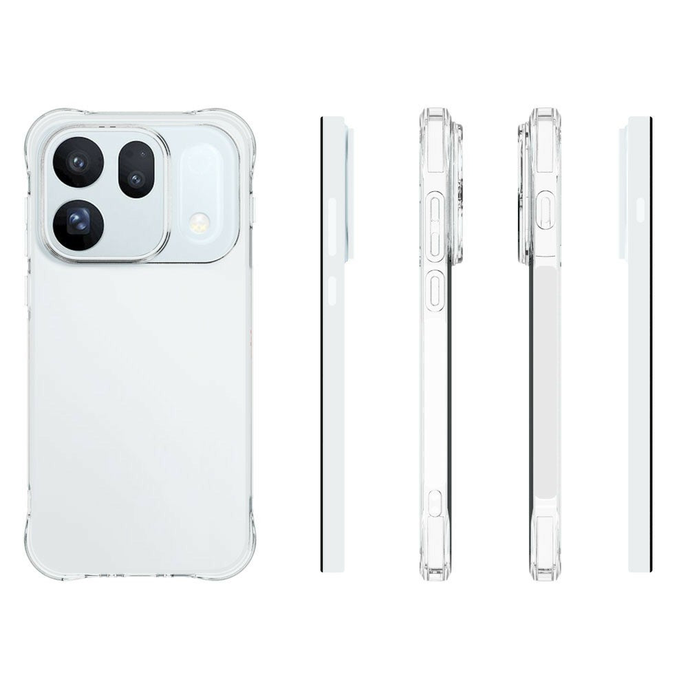 Transparente Airbag Hülle/Case für Oppo Find X10, X10 Pro Max