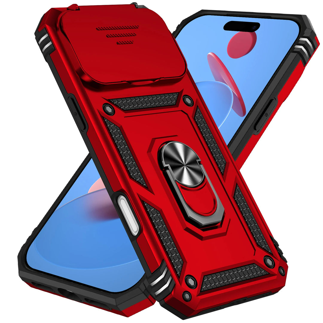 Robuste Outdoor/Magnet Hülle/Case mit klappbarer Kameraabdeckung für iPhone 17 Pro, 17 Pro Max | ZITOCASES®