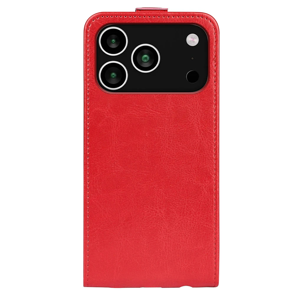 Vertikale Kunstleder Klapp Hülle/Flip Case für iPhone 17 Pro, 17 Pro Max | ZITOCASES®