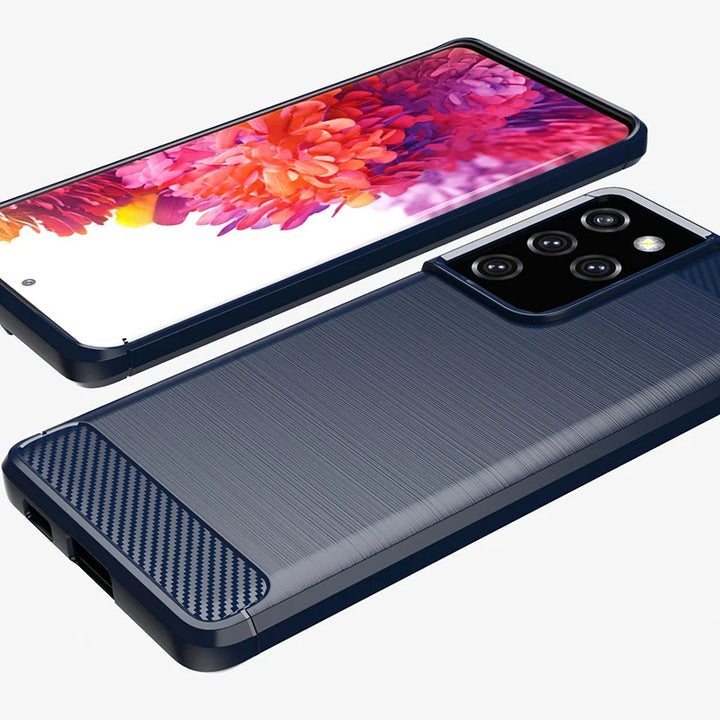 Edle Carbon Akzente Soft Hülle/Case verschiedene Farben für Samsung Galaxy Note-Serie | ZITOCASES®