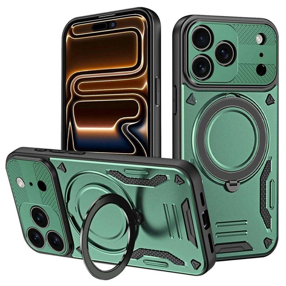 Robuste Outdoor MagSafe/Magnet Hülle/Case mit integriertem Ständer für iPhone 18 Pro, 18 Pro Max | ZITOCASES®