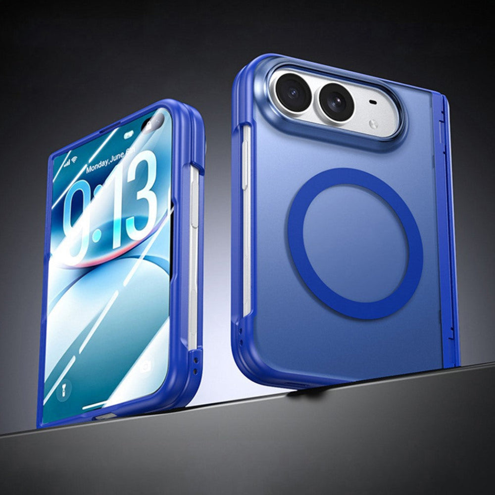 Matte/Transparente Vollschutz [KLARSICHT] MagSafe/Magnet Hülle/Case mit integriertem Ständer für iPhone Ultra | ZITOCASES®