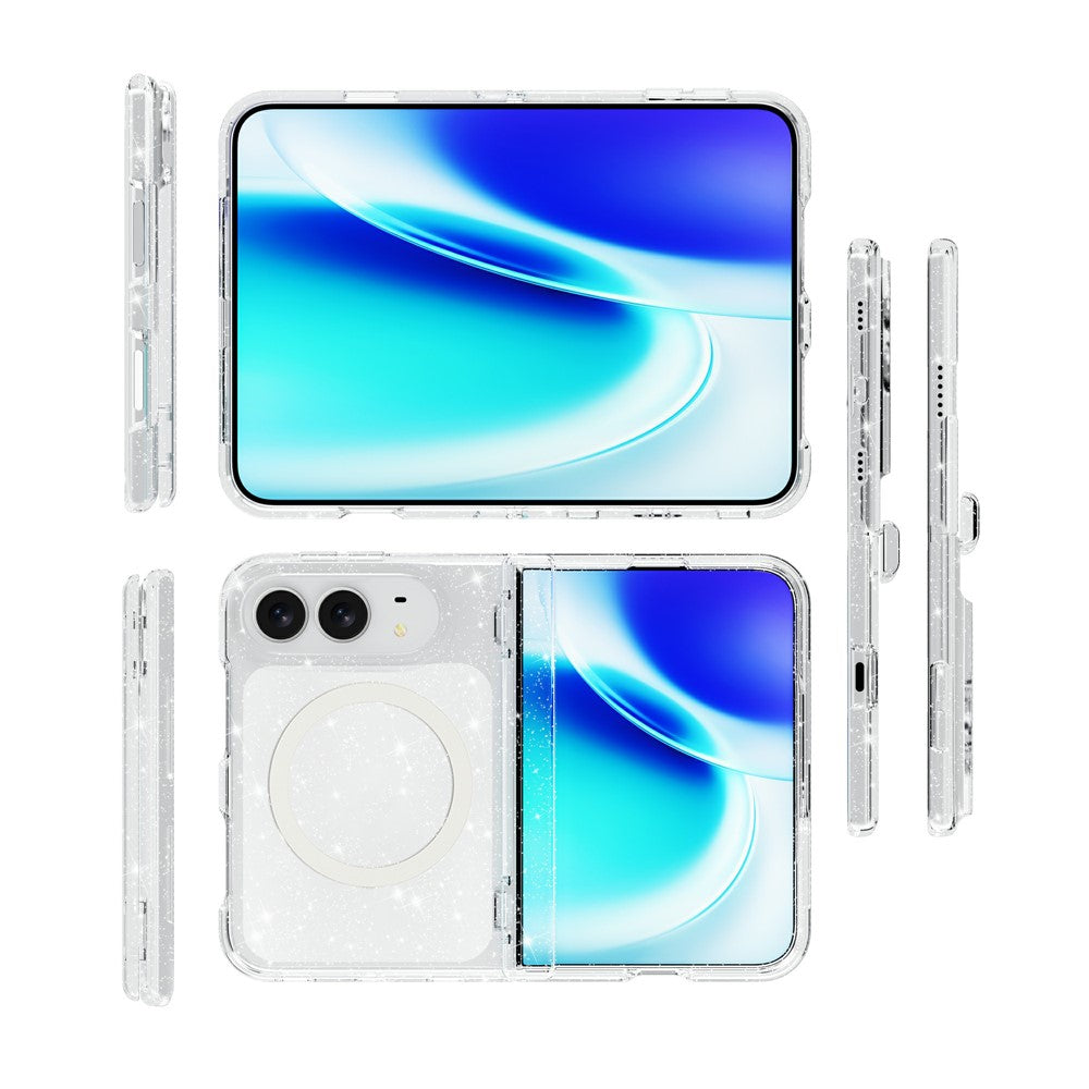 Transparente/Glitzer MagSafe/Magnet Silikon/Hartplastik Hülle/Case für iPhone Ultra | ZITOCASES®
