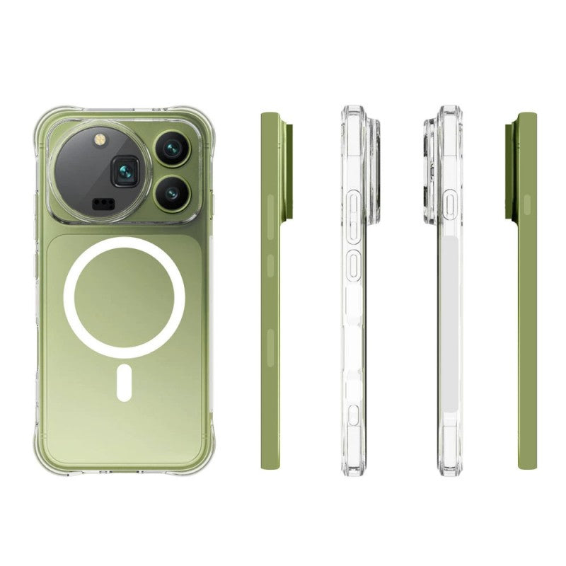 Transparente Airbag MagSafe/Magnet Hülle/Case für Honor Magic 9, 9 Pro Max, 9 Power Edition