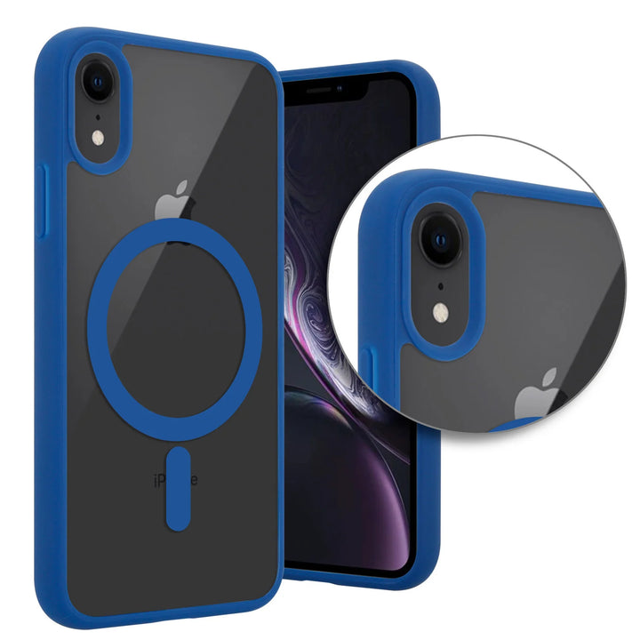 SALE | iPhone X/XS | Transparente MagSafe/Magnet Hülle/Case mit butem Rahmen | ZITOCASES®