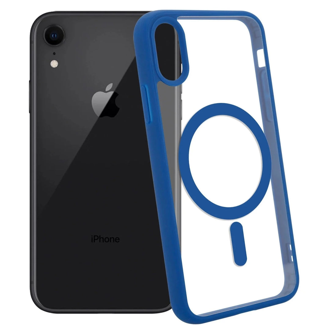 SALE | iPhone X/XS | Transparente MagSafe/Magnet Hülle/Case mit butem Rahmen | ZITOCASES®