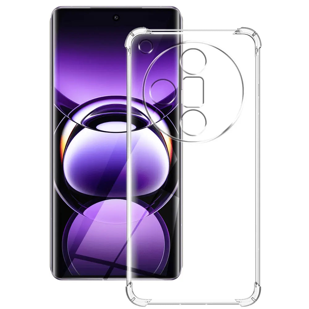 Transparente Airbag Hülle/Case für Oppo Reno 12, 12 Pro, 11, 11 Pro, 10, 10 Pro, 9, 9 Pro, 9 Pro Plus, 8 Pro, 8T, 8, 7SE, 7 Pro, 7, 6, 10X Zoom, Find X7, X7 Ultra, X6, X6 Pro, X5, X5 Pro, X5 Lite, X3 Pro, X3 Neo, X3 Lite, X2 Neo, R15X, A16, A16S, A54, A74 | ZITOCASES®