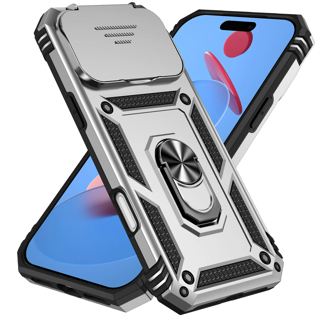 Robuste Outdoor/Magnet Hülle/Case mit klappbarer Kameraabdeckung für iPhone 17 Pro, 17 Pro Max | ZITOCASES®