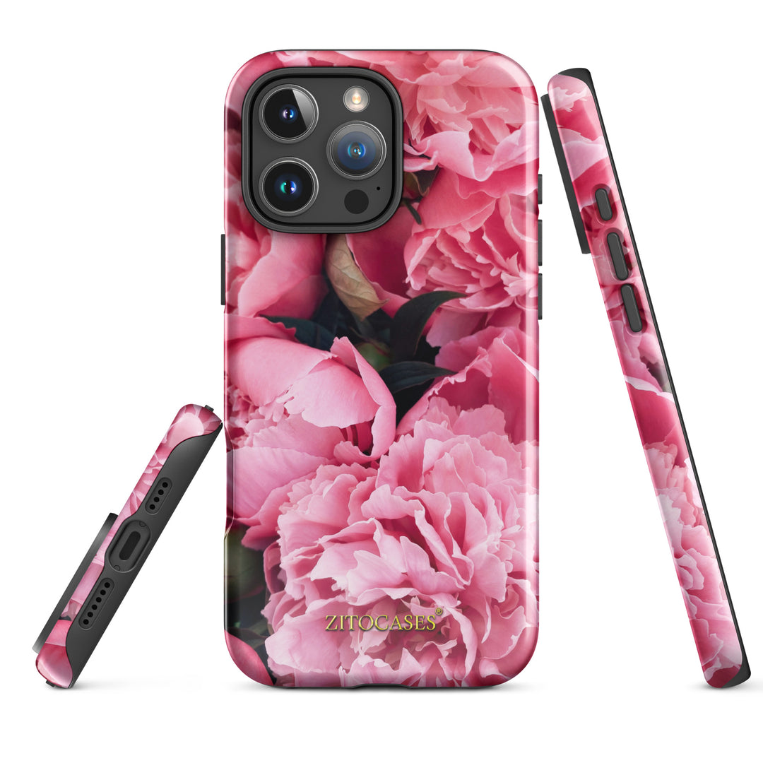 Dualschutz Blumen Design 2-in-1 Hybrid Hülle/Case für iPhone 16, 16 Plus, 16 Pro, 16 Pro Max, 15, 15 Plus, 15 Pro, 15 Pro Max, 14, 14 Plus, 14 Pro, 14 Pro Max, 13, 13 Pro, 13 Pro Max, 13 Mini, 12, 12 Pro, 12 Pro Max, 12 Mini | ZITOCASES®