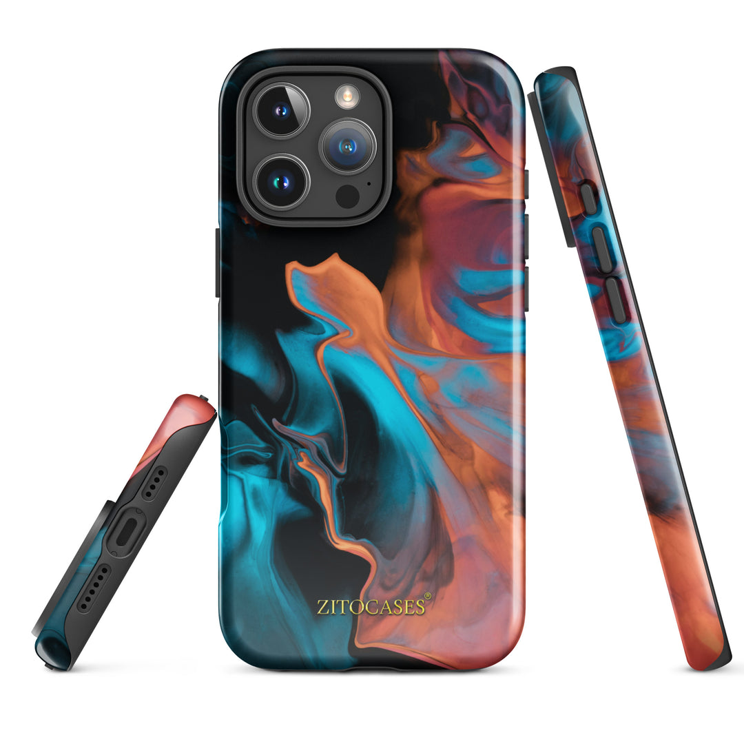 Dualschutz Farbverlauf Design 2-in-1 Hybrid Hülle/Case für iPhone 16, 16 Plus, 16 Pro, 16 Pro Max, 15, 15 Plus, 15 Pro, 15 Pro Max, 14, 14 Plus, 14 Pro, 14 Pro Max, 13, 13 Pro, 13 Pro Max, 13 Mini, 12, 12 Pro, 12 Pro Max, 12 Mini | ZITOCASES®