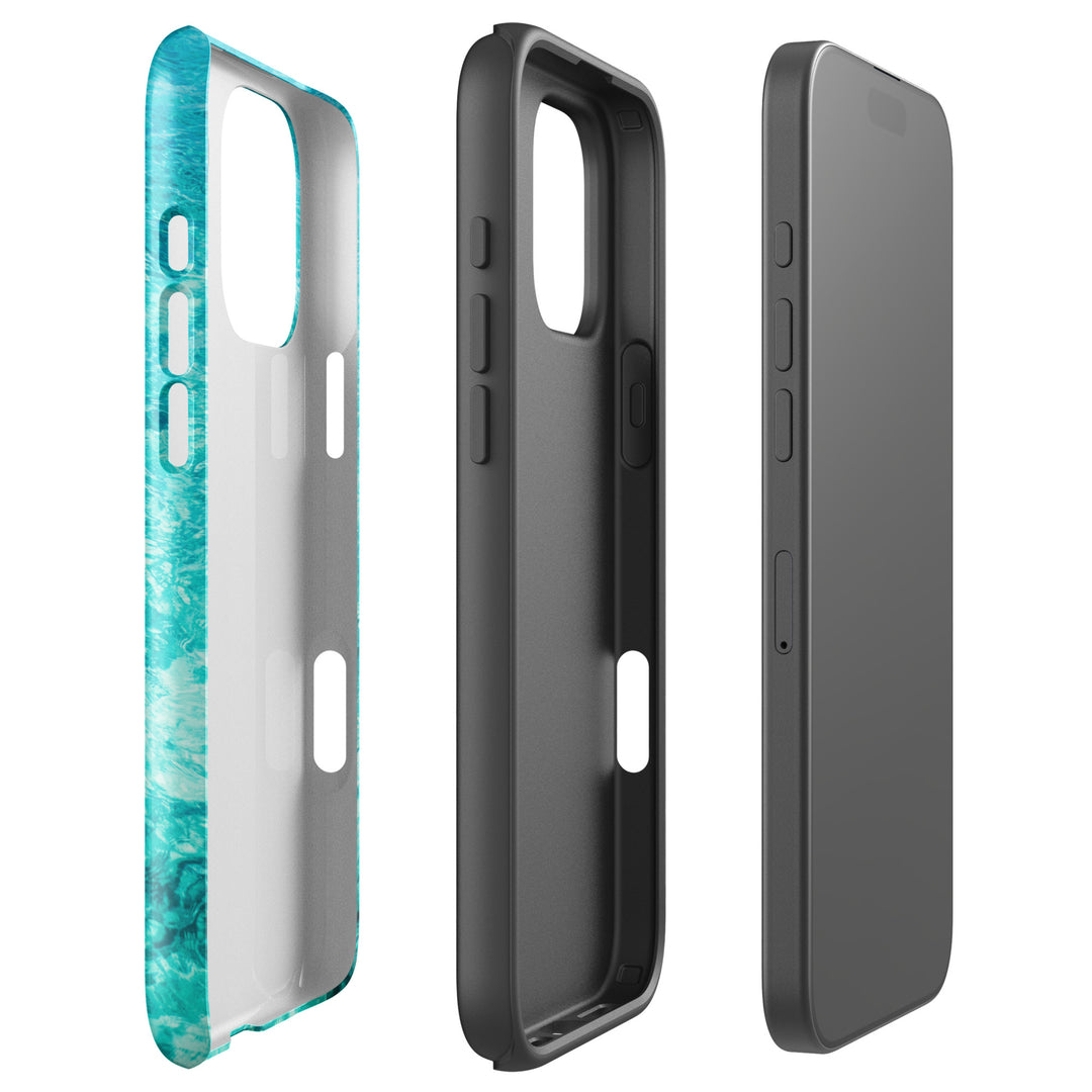 Dualschutz Karibik/Meer Design 2-in-1 Hybrid Hülle/Case für iPhone 16, 16 Plus, 16 Pro, 16 Pro Max, 15, 15 Plus, 15 Pro, 15 Pro Max, 14, 14 Plus, 14 Pro, 14 Pro Max, 13, 13 Pro, 13 Pro Max, 13 Mini, 12, 12 Pro, 12 Pro Max, 12 Mini | ZITOCASES®