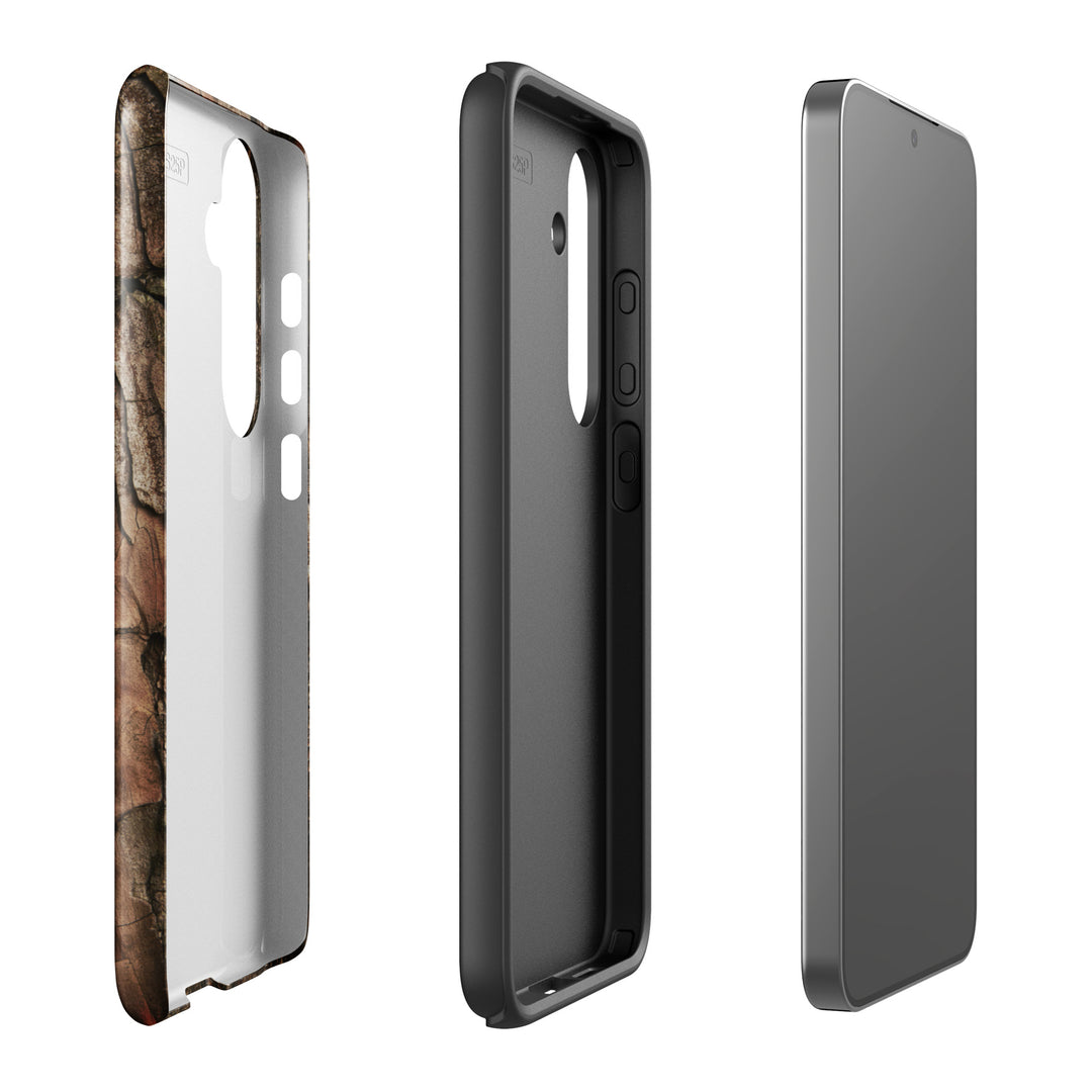 Dualschutz Holz/Baumrinde Design 2-in-1 Hybrid Hülle/Case für Samsung Galaxy S25, S25 Plus, S25 Ultra, S25 Edge, S25 FE, S24, S24 Plus, S24 Ultra, S23, S23 Plus, S23 Ultra, S22, S22 Plus, S22 Ultra, S21 FE, S21, S21 Plus, S21 Ultra | ZITOCASES®