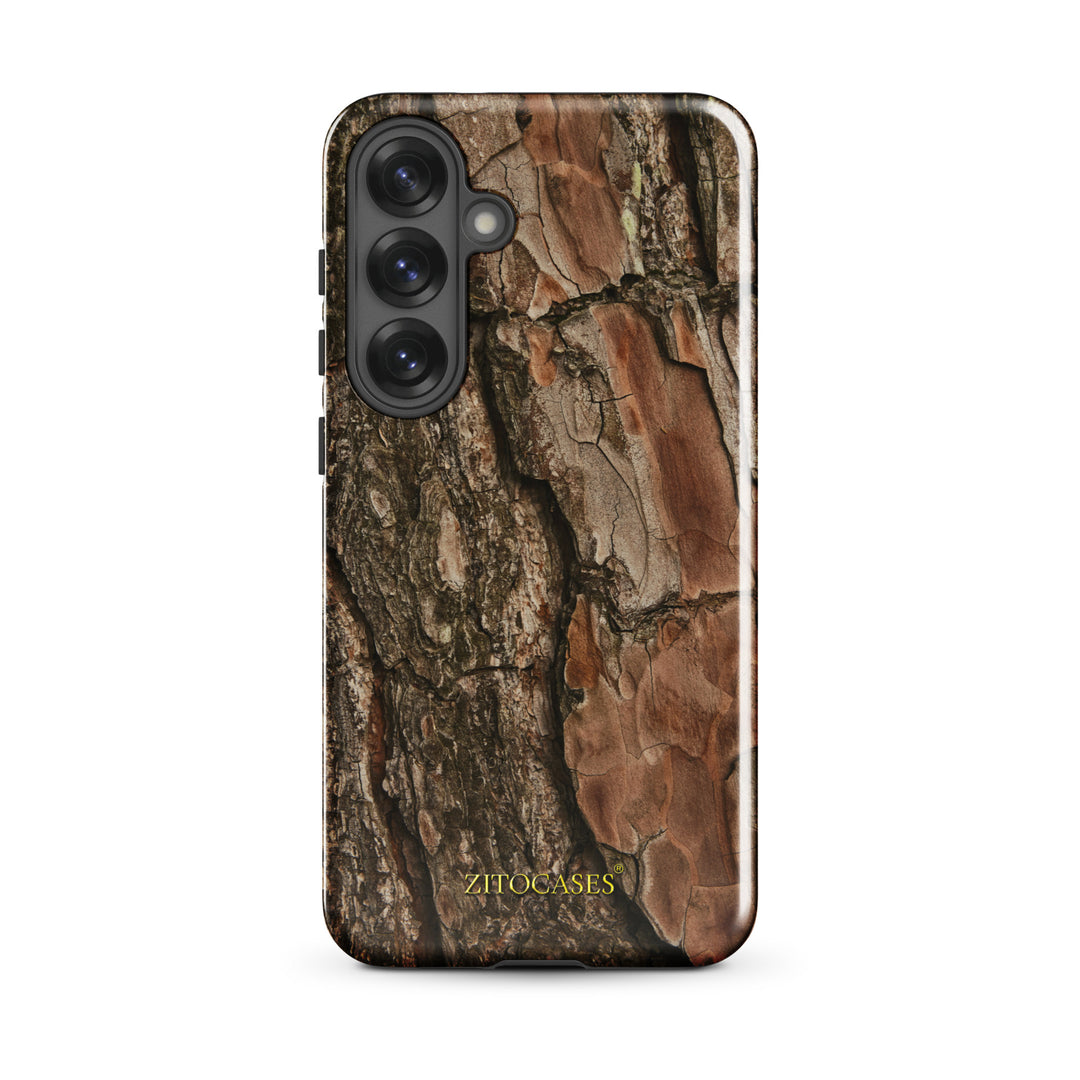 Dualschutz Holz/Baumrinde Design 2-in-1 Hybrid Hülle/Case für Samsung Galaxy S25, S25 Plus, S25 Ultra, S25 Edge, S25 FE, S24, S24 Plus, S24 Ultra, S23, S23 Plus, S23 Ultra, S22, S22 Plus, S22 Ultra, S21 FE, S21, S21 Plus, S21 Ultra | ZITOCASES®