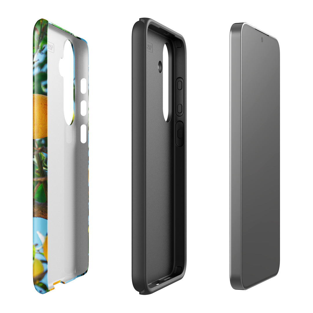 Dualschutz Zitronenbaum Design 2-in-1 Hybrid Hülle/Case für Samsung Galaxy S25, S25 Plus, S25 Ultra, S25 Edge, S25 FE, S24, S24 Plus, S24 Ultra, S23, S23 Plus, S23 Ultra, S22, S22 Plus, S22 Ultra, S21 FE, S21, S21 Plus | ZITOCASES®