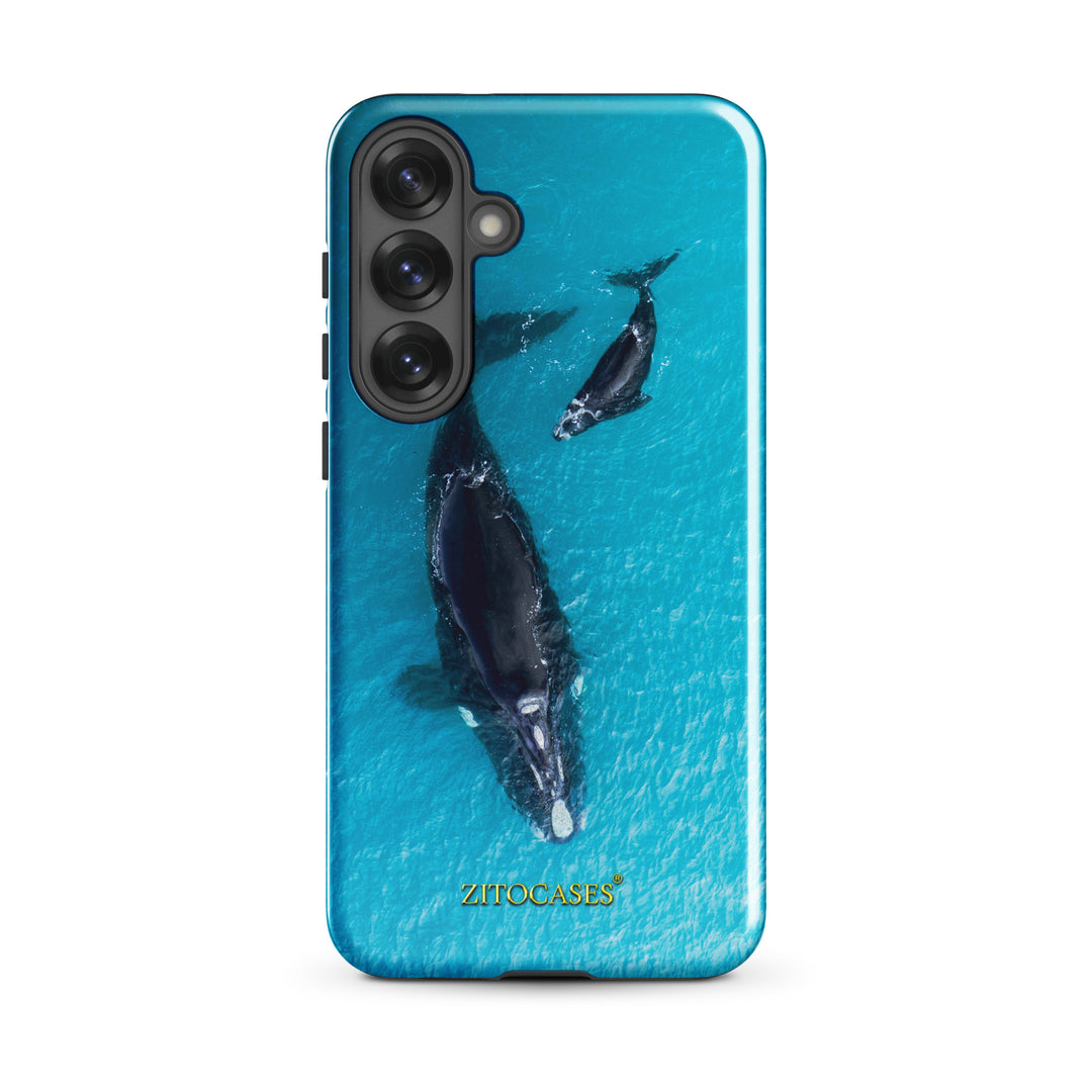 Dualschutz Wal/Meer Design 2-in-1 Hybrid Hülle/Case für Samsung Galaxy S25, S25 Plus, S25 Ultra, S25 Edge, S24, S24 Plus, S24 Ultra, S23, S23 Plus, S23 Ultra, S22, S22 Plus, S22 Ultra, S21 FE, S21, S21 Plus, S21 Ultra | ZITOCASES®