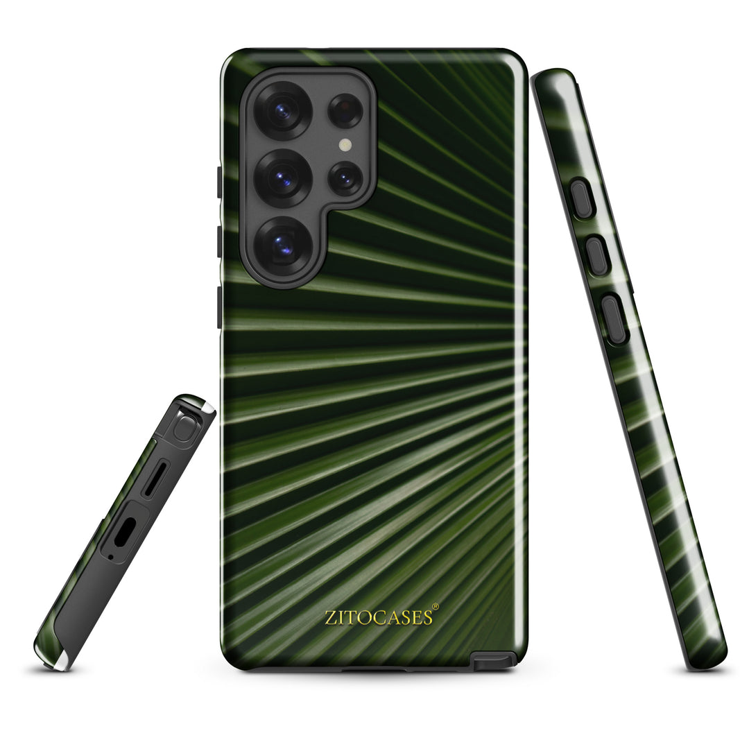 Dualschutz Palmen/Sommer Design 2-in-1 Hybrid Hülle/Case für Samsung Galaxy S25, S25 Plus, S25 Ultra, S25 Edge, S25 FE, S24, S24 Plus, S24 Ultra, S23, S23 Plus, S23 Ultra, S22, S22 Plus, S22 Ultra, S21 FE, S21, S21 Plus | ZITOCASES®