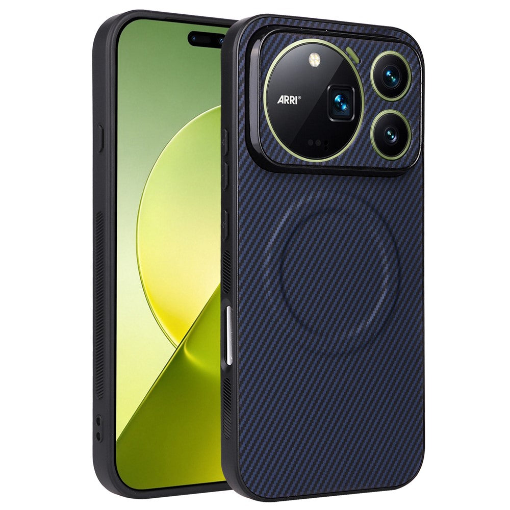 Carbon Optik Silikon MagSafe/Magnet Hülle/Case für Honor Magic 9, 9 Pro Max, 9 Power Edition