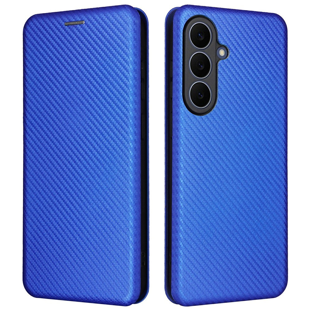 Carbon Optik Klapp Hülle/Flip Case für Samsung Galaxy S26 FE