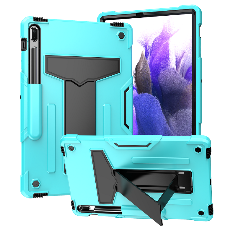 Zweifarbige Stoßfeste Outdoor Hülle/Case mit verstellbarer Auflage für Samsung Galaxy Tab A8-Serie | ZITOCASES®