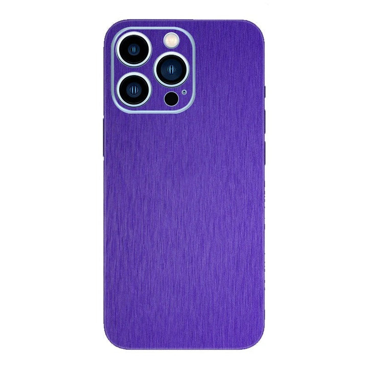 Metallstruktur Optik Backcover/Rückseite Schutzfolie/Skin für iPhone 16-Serie | ZITOCASES®