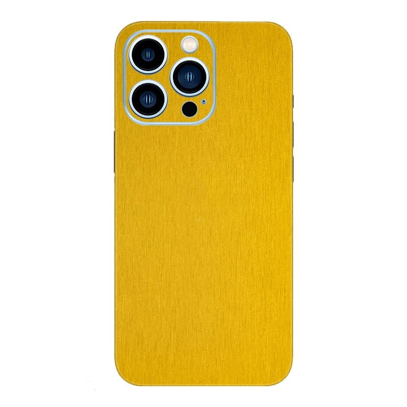 Metallstruktur Optik Backcover/Rückseite Schutzfolie/Skin für iPhone 16-Serie | ZITOCASES®