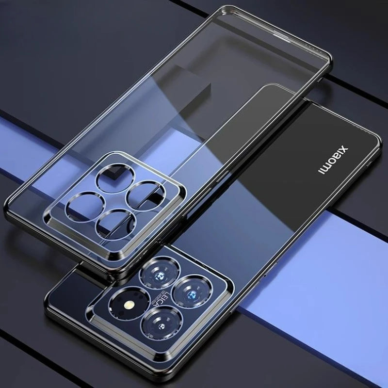 Transparent/Chrom Hülle/Case verschiedene Farben für Xiaomi 14, 14 Pro, 14 Ultra, 14T, 14T Pro, 13, 13 Pro, 13 Lite, 13 Ultra, 13T, 13T Pro, 12, 12 Pro, 12X, 12 Lite, 12T, 12T Pro, 11, 11T, 11T Pro, 10, 10 Pro, Redmi Note 13 Pro Plus, 13 Pro, 13 | ZITOCASES®