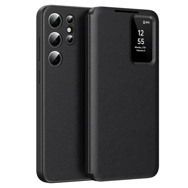 SALE | Samsung Galaxy S26 Ultra | Kunstleder Klapp Hülle/Flip Case mit Sichtfenster | ZITOCASES®