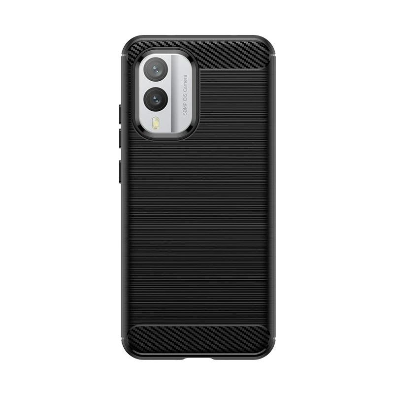 Edle Carbon Akzente Soft Hülle/Case verschiedene Farben für Nokia X71, X30 | ZITOCASES®