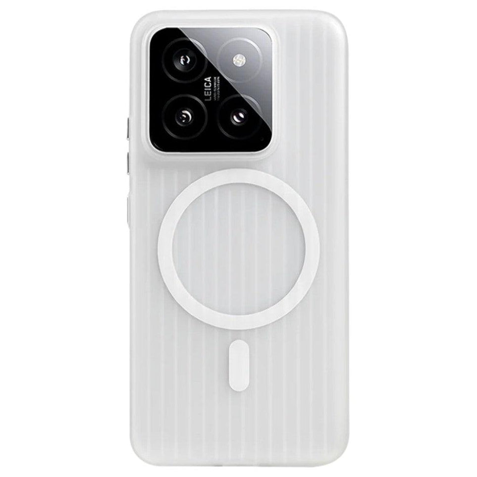 SALE | Xiaomi 14T | Dünne/Gestreifte MagSafe/Magnet Transparente Hülle/Case | ZITOCASES®