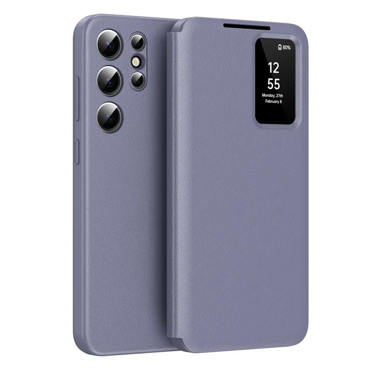 SALE | Samsung Galaxy S26 Ultra | Kunstleder Klapp Hülle/Flip Case mit Sichtfenster | ZITOCASES®