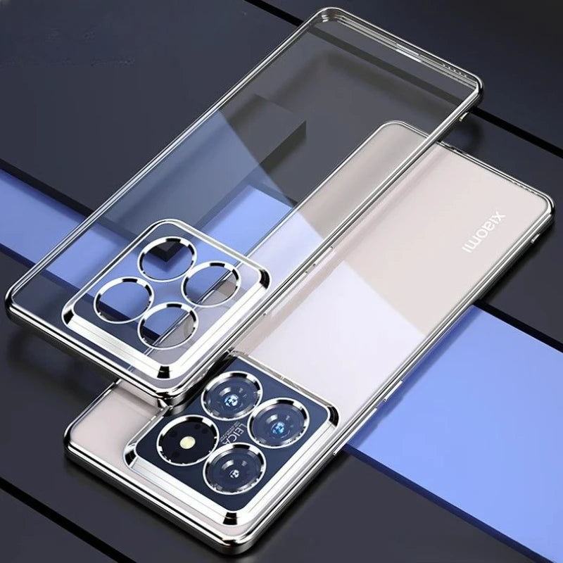 Transparent/Chrom Hülle/Case verschiedene Farben für Xiaomi Redmi Note-Serie | ZITOCASES®