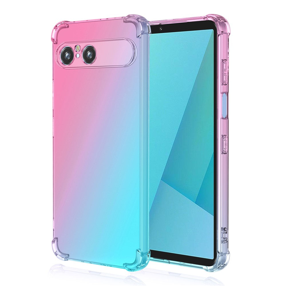 Regenbogen Airbag Soft Hülle/Case für Sony Xperia 10 VIII