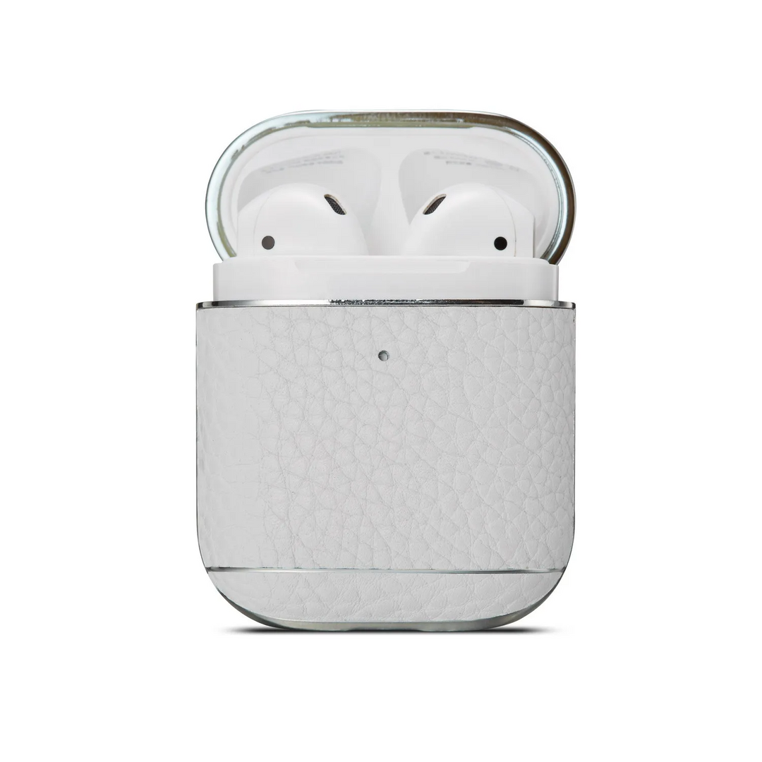 Elegante Kunstleder/Gold Hülle/Case für AirPods 1, 2, 3, 4 | ZITOCASES®