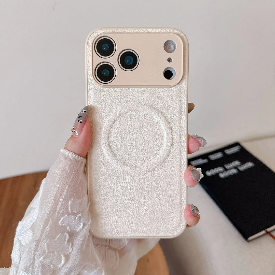 Kunstleder/Hochglanz MagSafe/Magnet Hülle/Case für iPhone 17 Pro, 17 Pro Max | ZITOCASES®