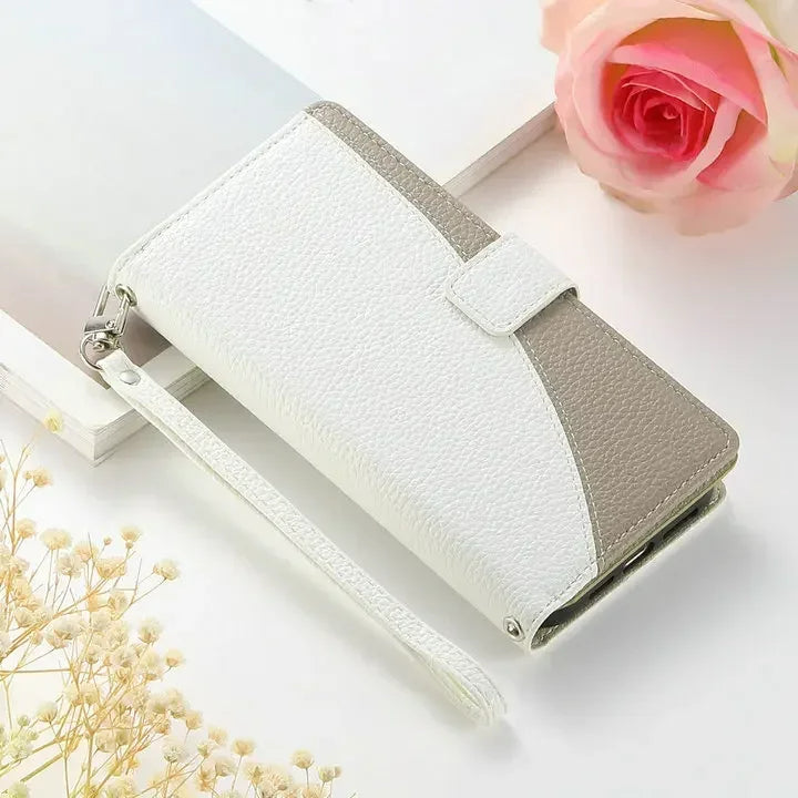 Zweifarbige Kunstleder Klapp Hülle/Flip Case für iPhone 17 Pro, 17 Pro Max | ZITOCASES®