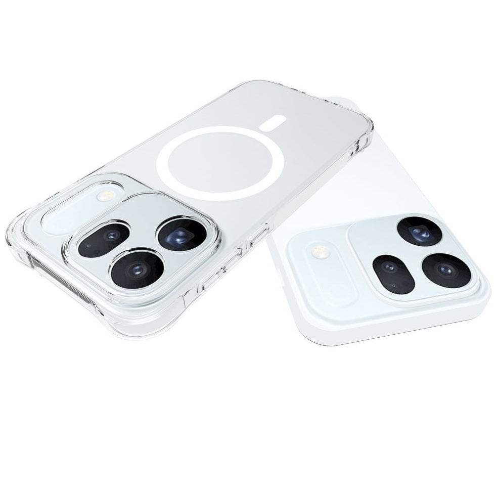 Transparente Airbag MagSafe/Magnet Hülle/Case für Oppo Find X10, X10 Pro Max