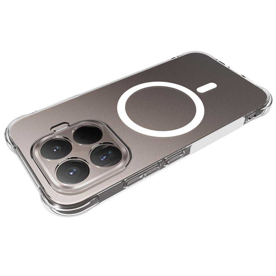 Transparente Airbag MagSafe/Magnet Silikon Hülle/Case für Xiaomi 17T, 17T Pro | ZITOCASES®