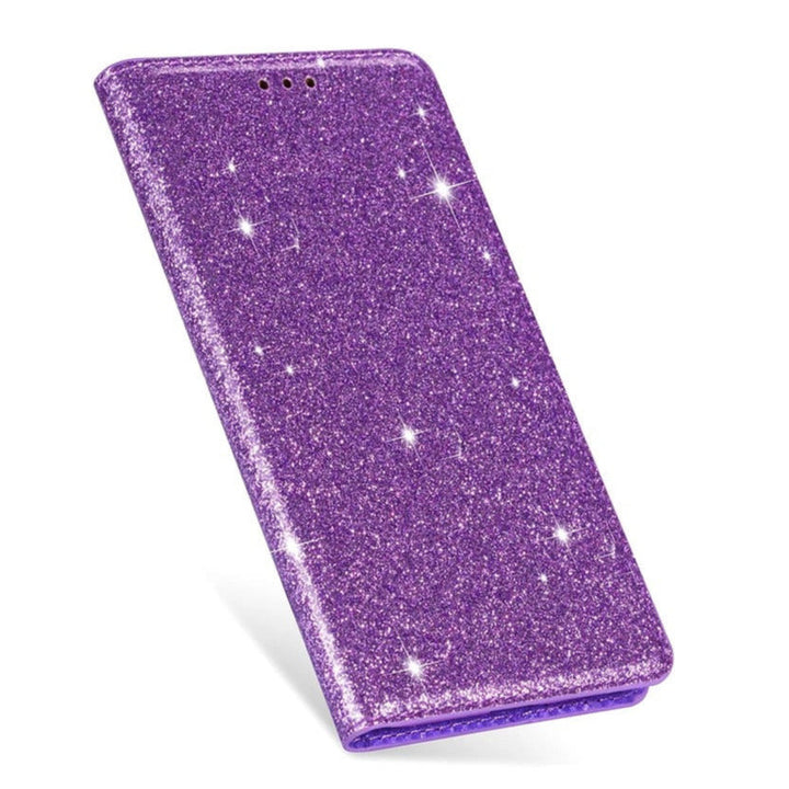 SALE | Samsung Galaxy S24 Ultra | Glitzer Kunstleder Klapp Hülle/Flip Case | ZITOCASES®