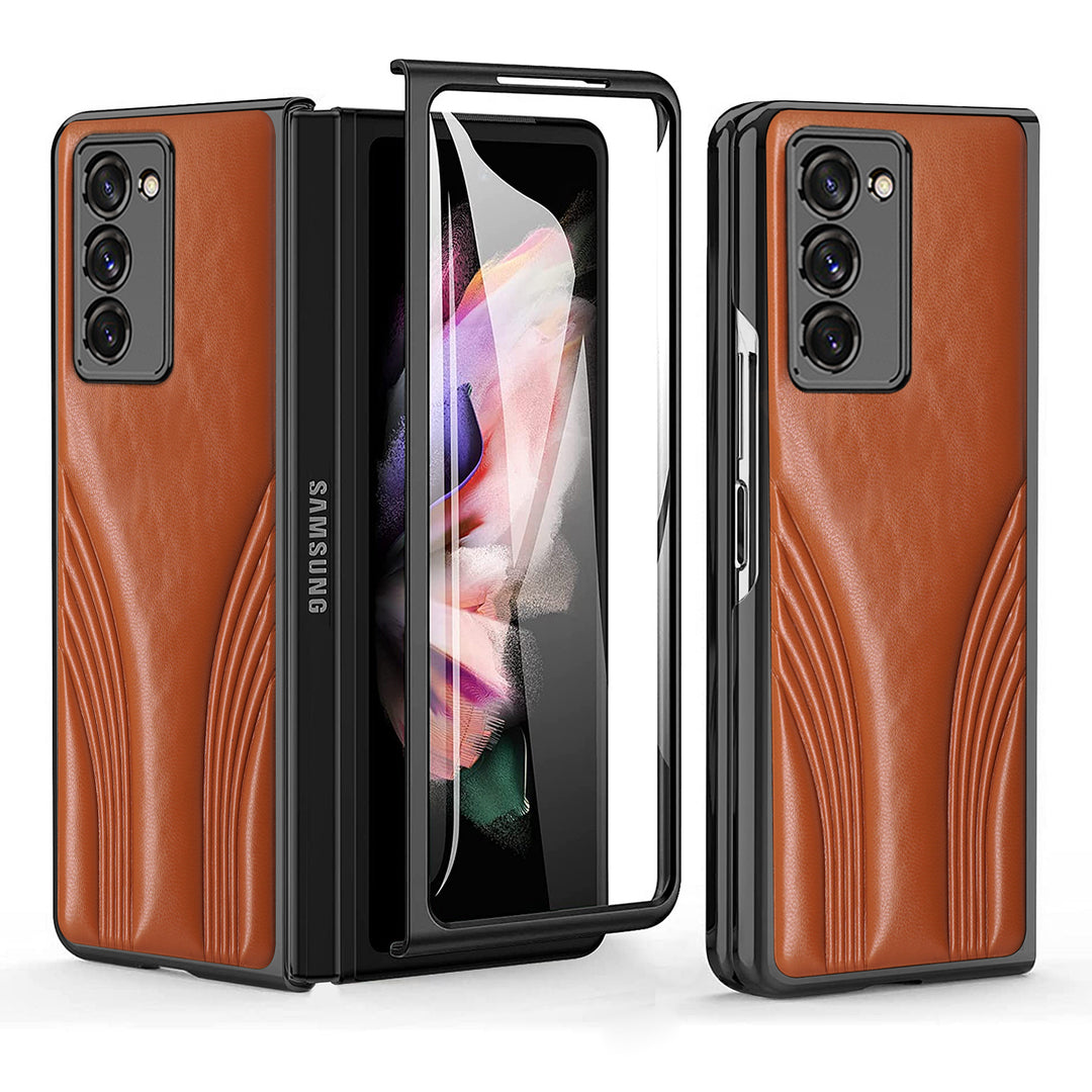 Gepolsterte Kunstleder/Design Hülle/Case für Samsung Galaxy Z Fold 6, 5, 4, 3, 2 | ZITOCASES®